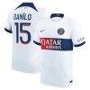 Oficiální Fotbalový Dres Paris Saint-Germain Danilo 15 Hostující 2023-24 pro Muži